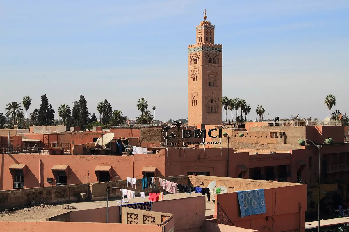The Koutoubia minaret in Marrakech, home of the agency